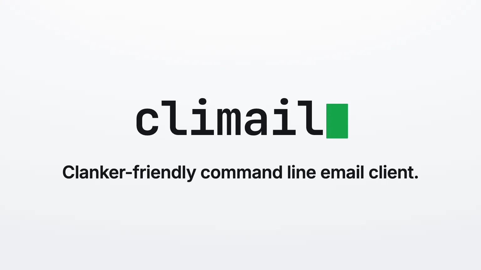 climail: The Email Client for Your Agent